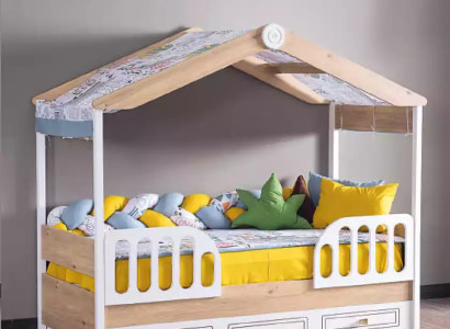 Children Beds Wood Bedroom Apartment Furniture new Bed Youth Room